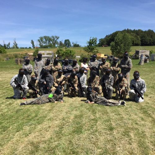 Školní výlet Airsoft - Paintball