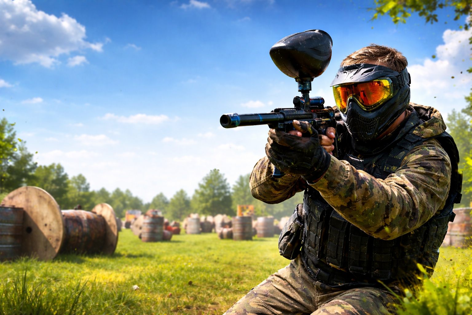 Dárkový poukaz s tarifem PAINTBALL STANDARD pro 1 hráče
